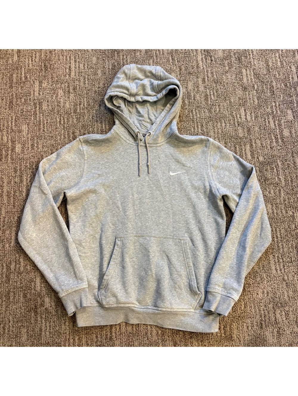 Nike men’s gray hoodie hooded sweatshirt size Small